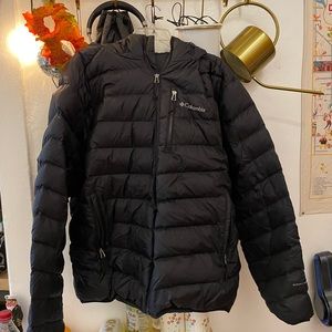 Columbia Black Puffer Jacket